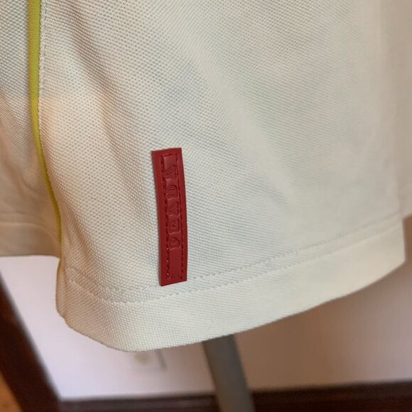 VTG 90 2000s y2k PRADA Skirt Tennis Golf Activewear Mini Pleated Logo Fitness - Picture 12 of 16